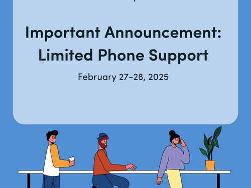 Important Service Advisory as of Feb 25, 2025