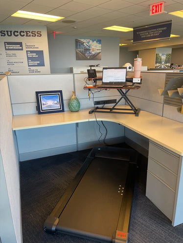 treadmill in office